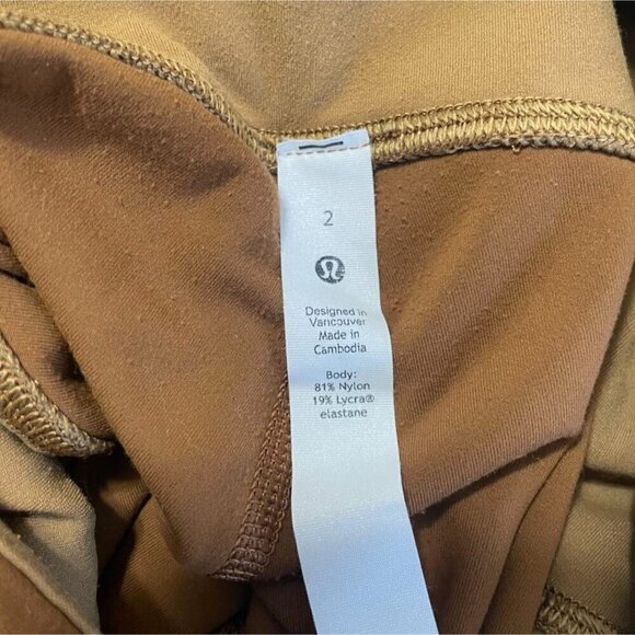 Lululemon Size 2 Pants Leggings Yoga Running Athletic - Picture 4 of 5